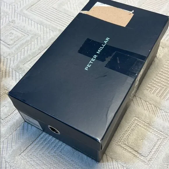 Peter Millar Excursionist Boat MS24XF20 Papaya Loafer Shoe - Picture 8 of 8